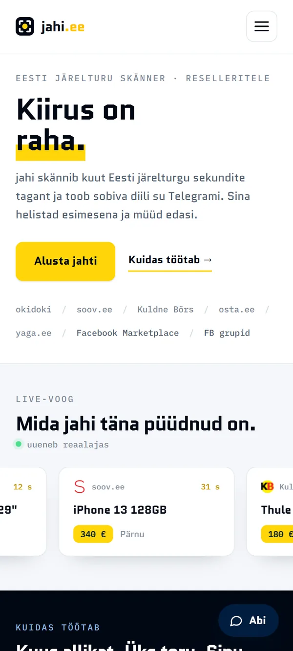 Mobiilivaade